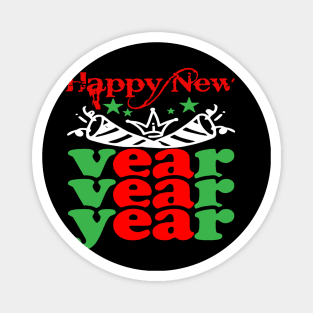 Happy New Year 2024 Magnet